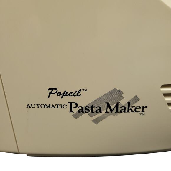 Ronco Popeil P400 Automatic Pasta Maker Machine Electric Noodle Maker White - Picture 4 of 10